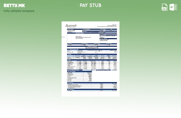 Модерен стил на шаблонот на Marriott International